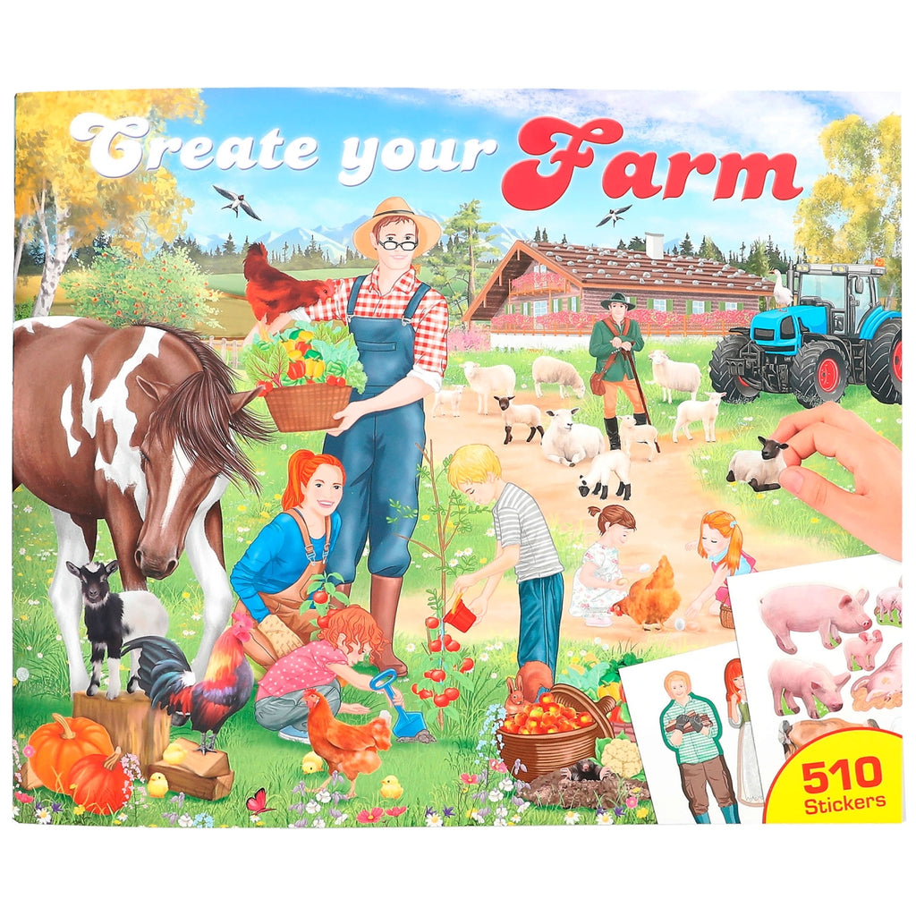 Create Your Farm Sticker Book