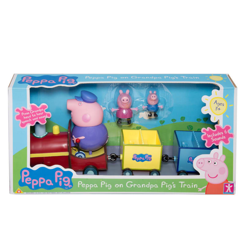 Peppa Pig Grandpa's Train and Carriage