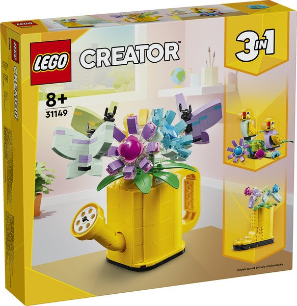 Lego Creator - 3 in 1 Flowers in a Watering Can: 31149