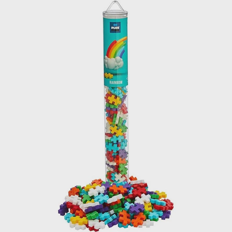 Plus-Plus Rainbow mix / 100 pcs Tube