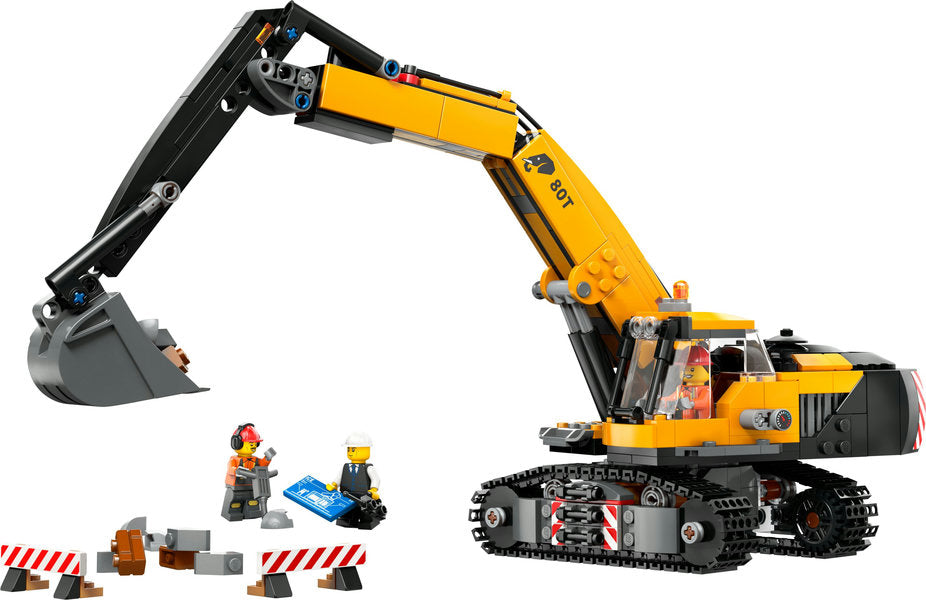 Lego City - Yellow Construction Excavator: 60420