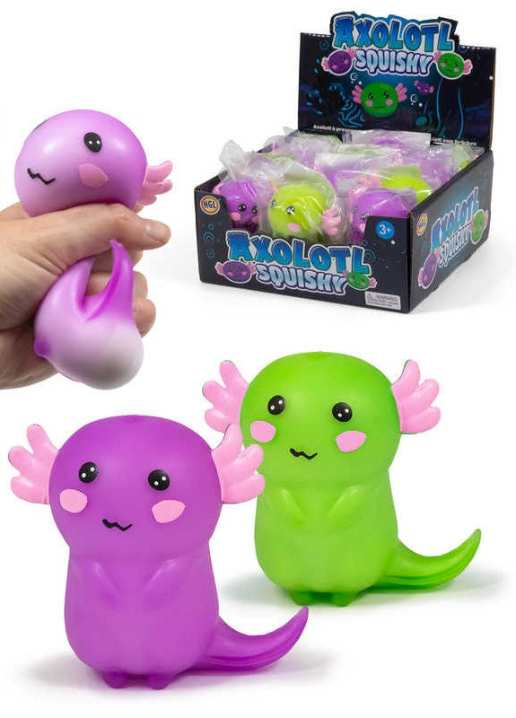 Axolotl Squishy Toy
