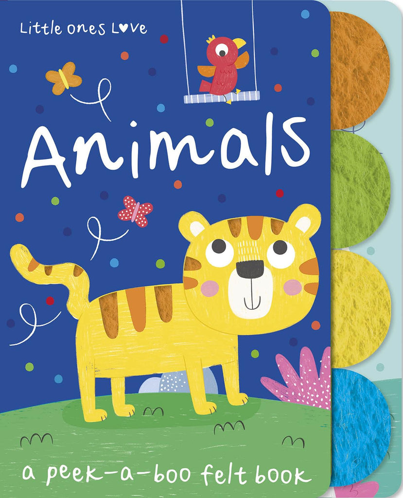 Animals: Peek a Boo Felt Book by Little Ones Love
