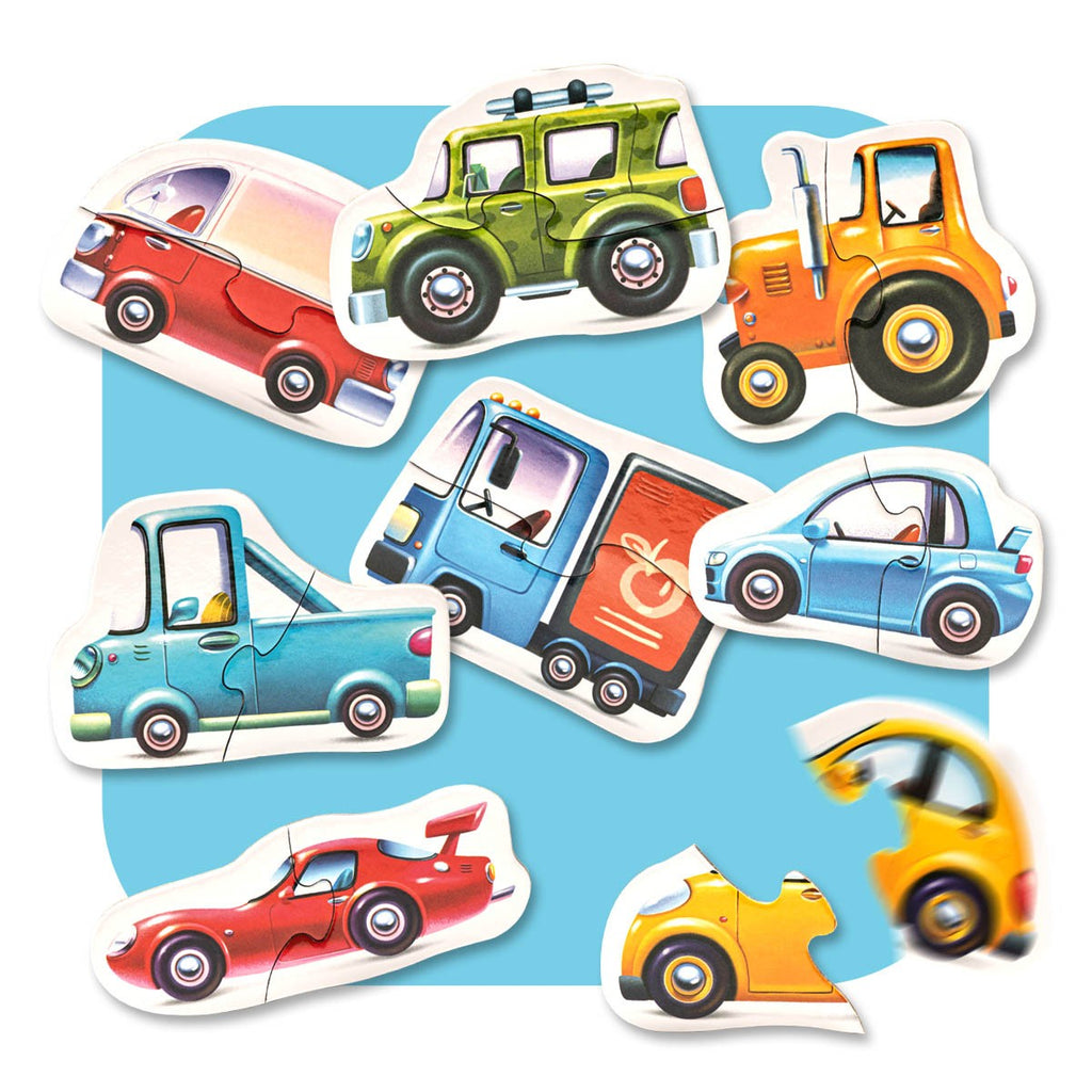Cubika - 8 Mini Puzzles-Transport