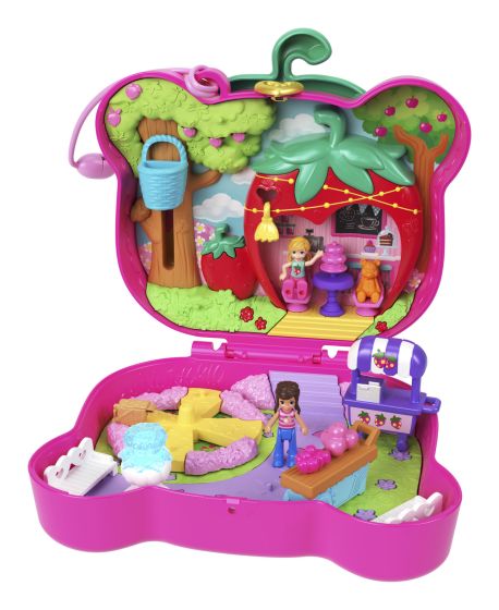 Polly Pocket Straw-beary Patch Compact