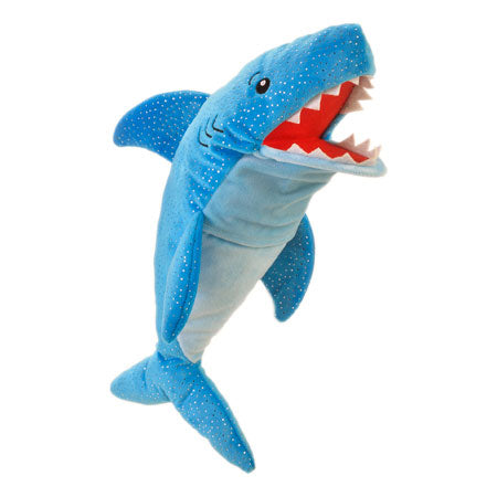 Shark Hand Puppet - With Moving Mouth