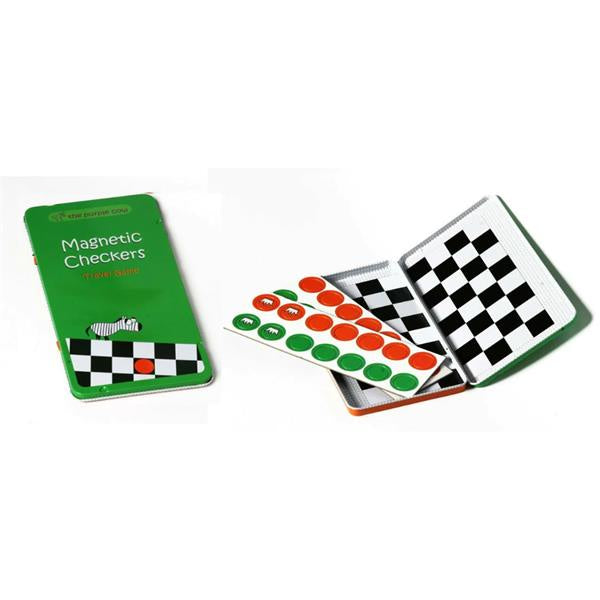 Magnetic Checkers - draughts travel game