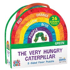 The Very Hungry Caterpillar 2-Sided Floor Jigsaw Puzzle: 26 pieces