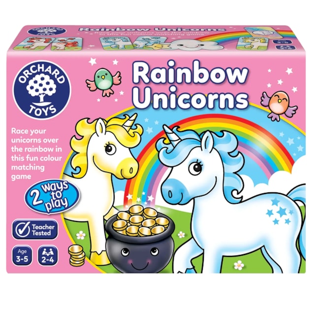 Rainbow Unicorns Matching Game by Orchard Toys