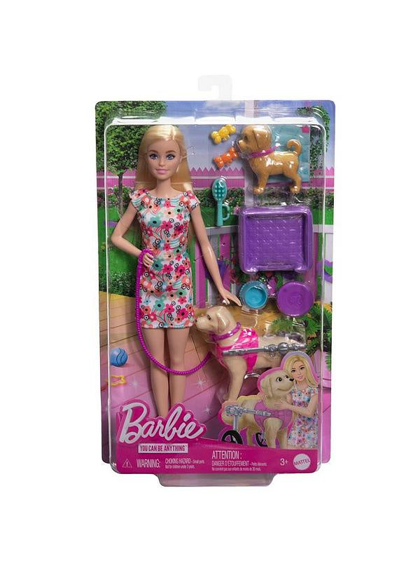 Barbie walk and wheel pet playset