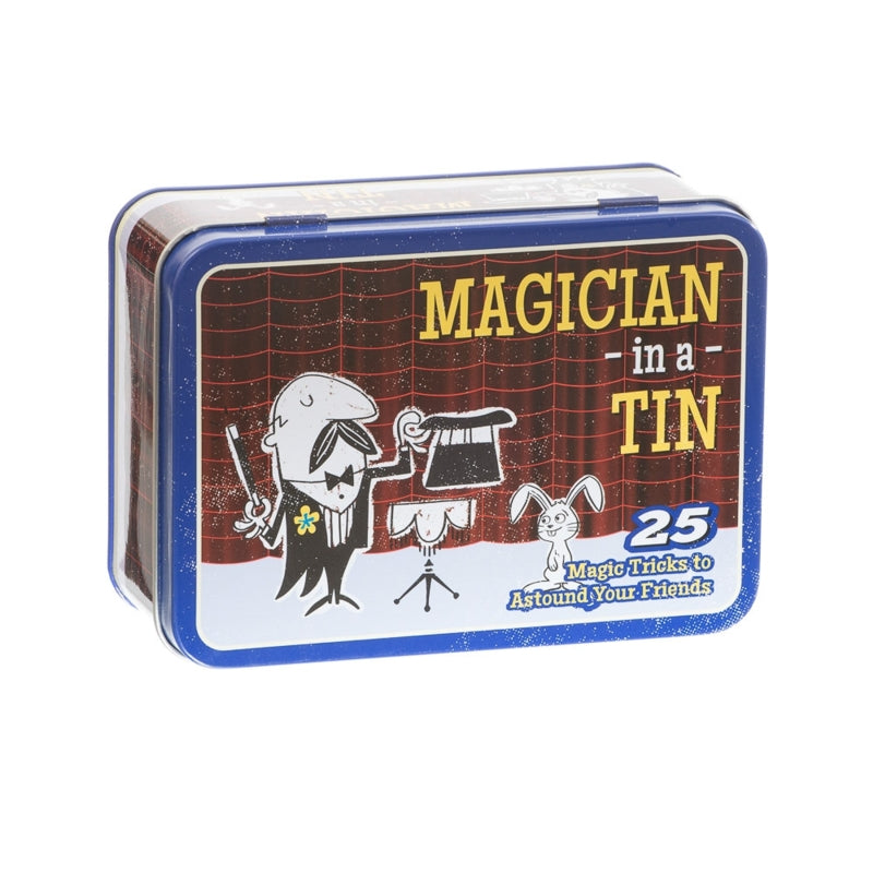 Magician in a Tin - mini magic set