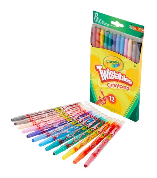 12 Twistable Crayons by Crayola