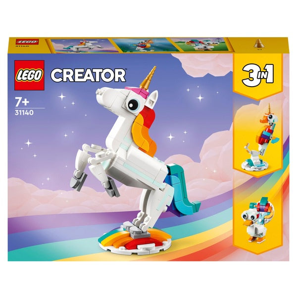 Lego Creator 3 in 1 - Magical Unicorn - 31140