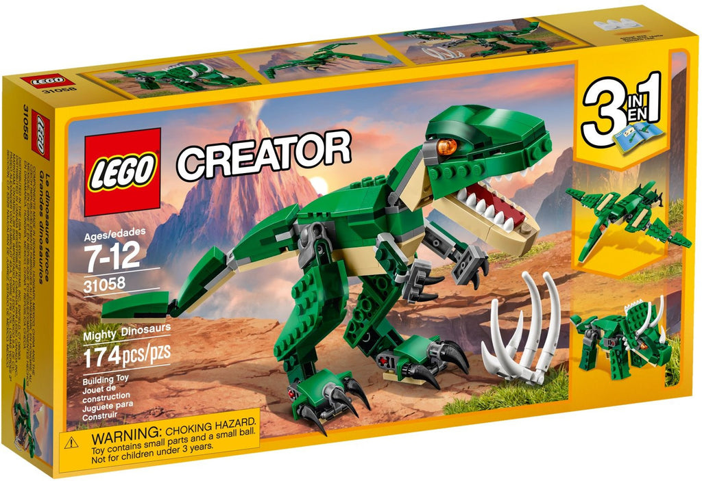LEGO Creator - Mighty Dinosaurs 31058