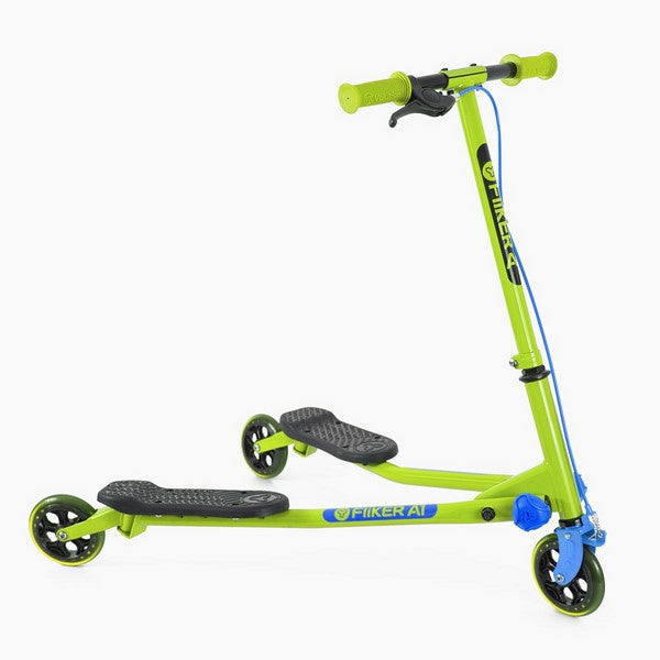 Wiggle Scooter - Y Fliker A1 Kids Scooter (green)