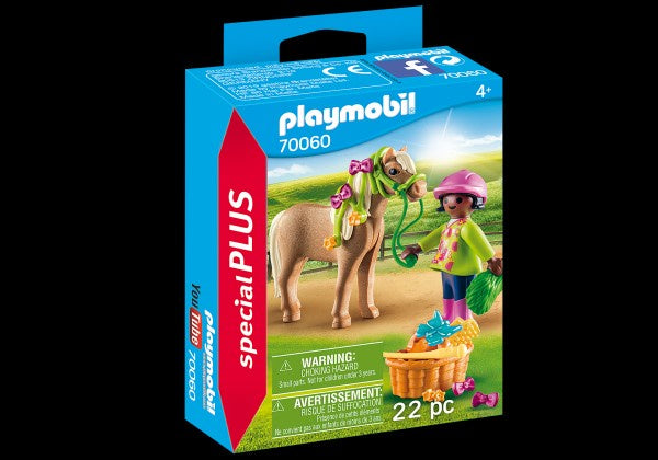 Playmobil Special - Girl with Pony 70060