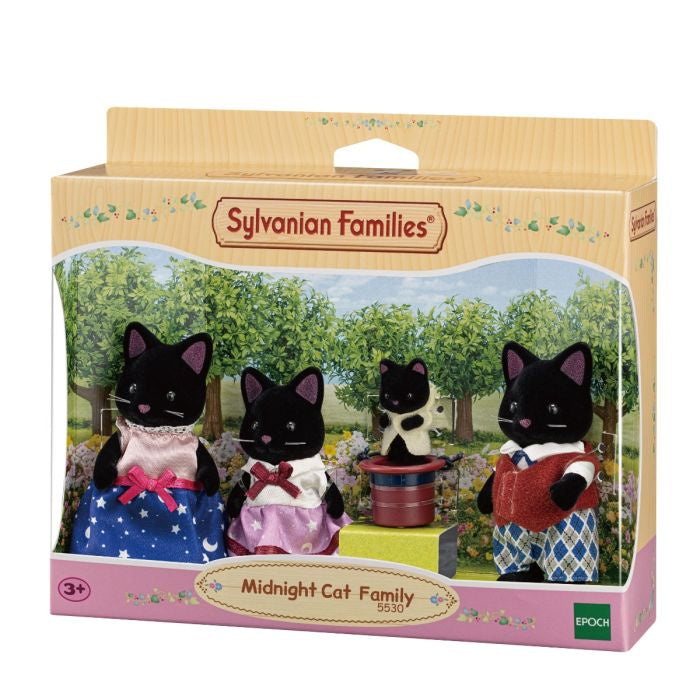 Sylvanian Families - Midnight Cat Family
