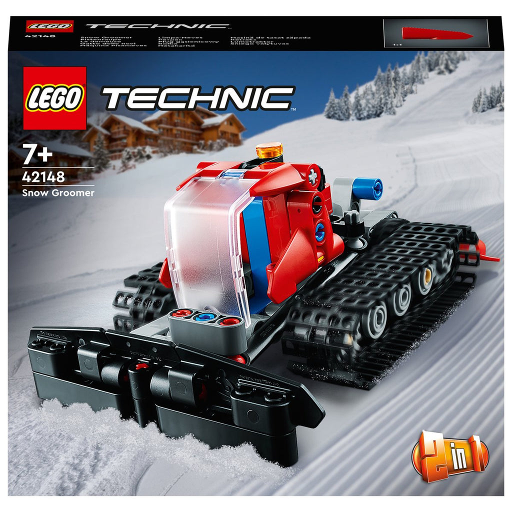 LEGO Technic Snow Groomer 2-in-1 Vehicle Snowmobile 42148
