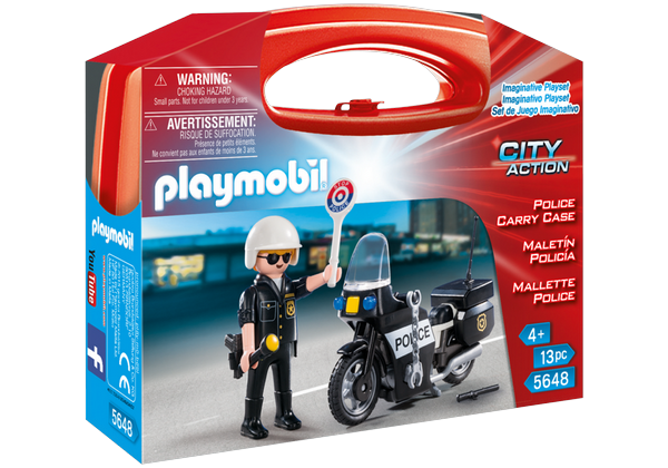 Playmobil Police Carry Case - 5648