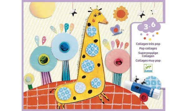 Pop Collages - craft set for children.  DJ08666