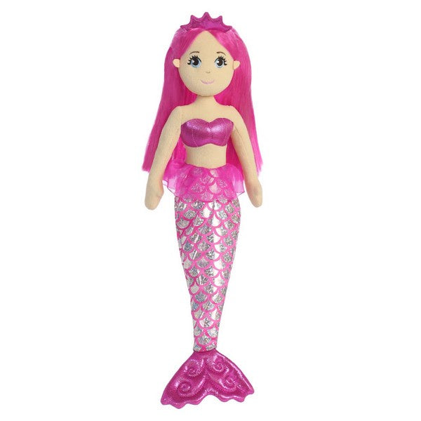 Sea Shimmers - Garnet Mermaid Doll 18"