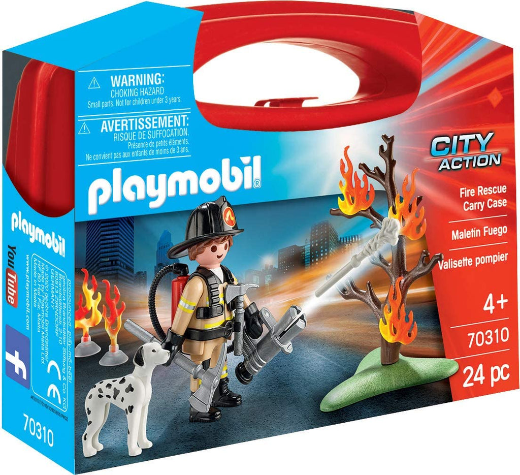 Playmobil Carry Case -  Fire Rescue - 70310