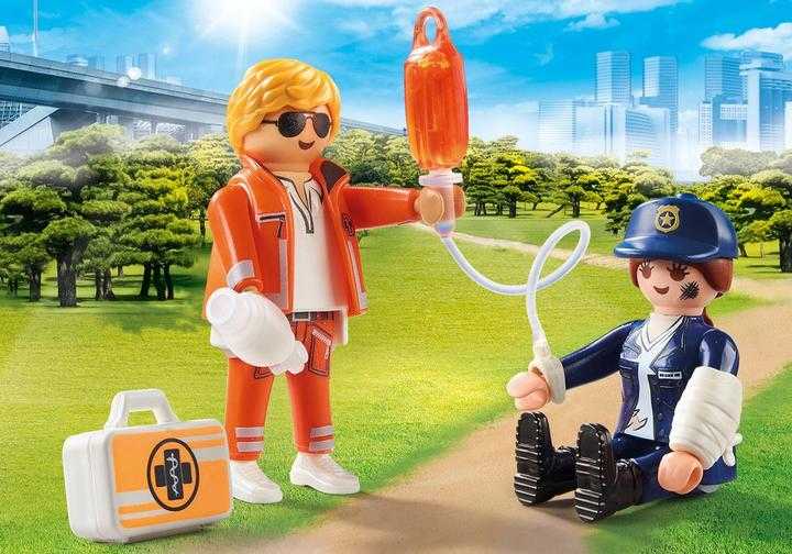 Playmobil DuoPack - Doctor and Police Officer: 70823