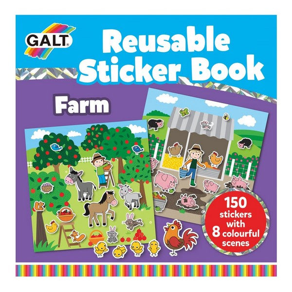 Reusable Sticker Book - Farm