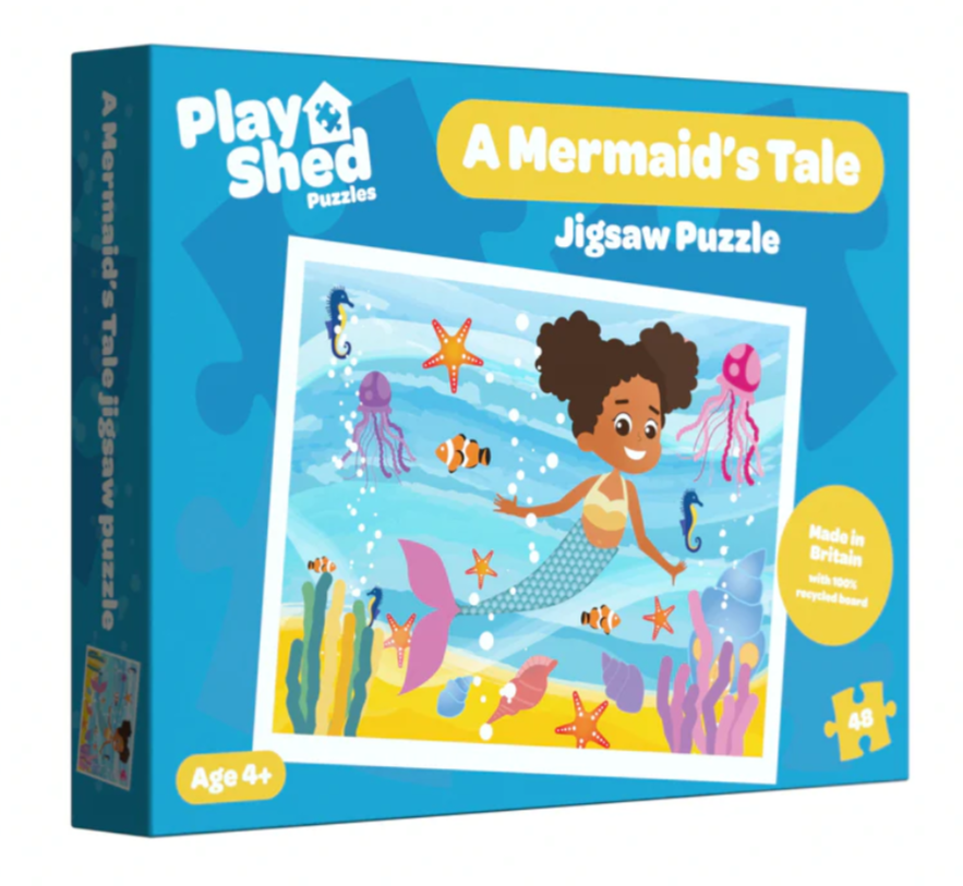  A MERMAID’S TALE JIGSAW PUZZLE BY PLAY SHED PUZZLES