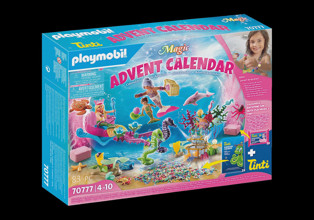 Playmobil Advent Calendar - Bathing Fun: Magical Mermaids 70777