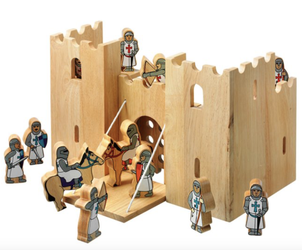 Castle Playscene with 12 Knights