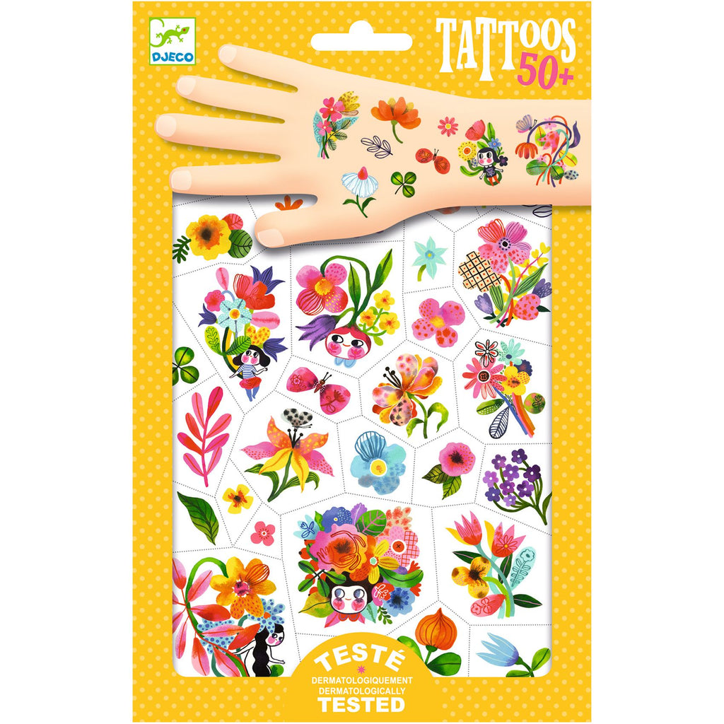 Children's Tattoos - Flowers