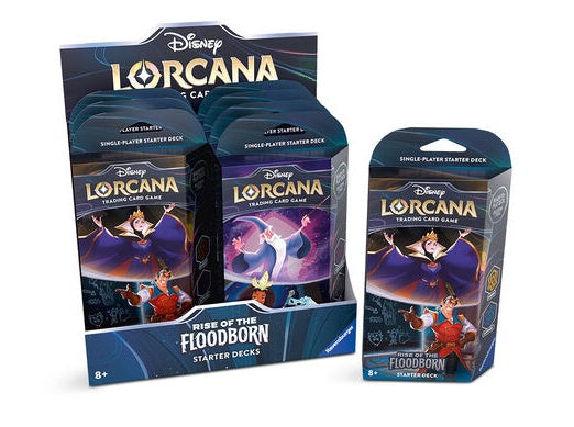 Disney Lorcana Trading Card Game - Rise of the Floodborn Starter Deck Set 2