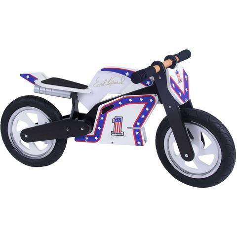 Evel Knievel Balance Bike - with official signature and colours