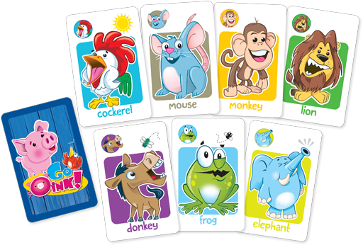Go Oink Kids Card Game
