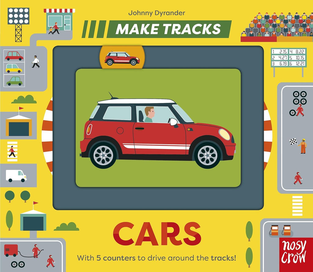 Make Tracks: Cars by Kristin Atherton (Board Book)