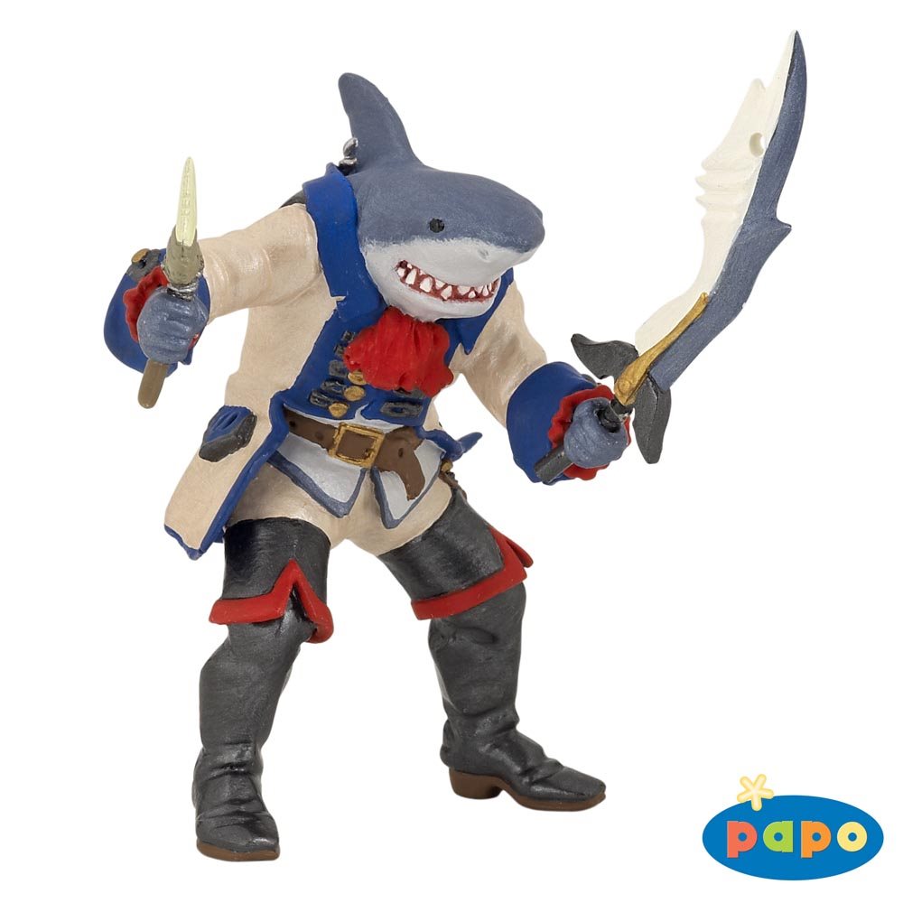 Papo Mythical Creatures - Shark Mutant Pirate