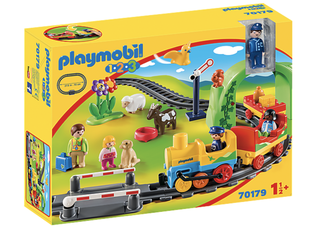 Playmobil - 1.2.3 My First Train Set 70179