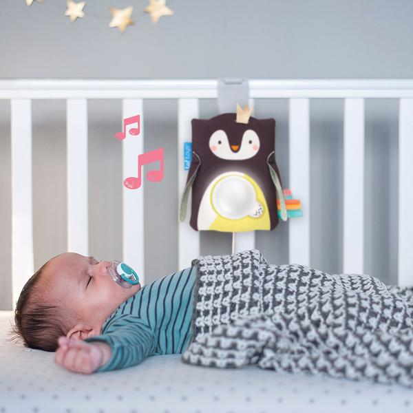 Taf Toys Prince The Penguin Cot Toy and Soother
