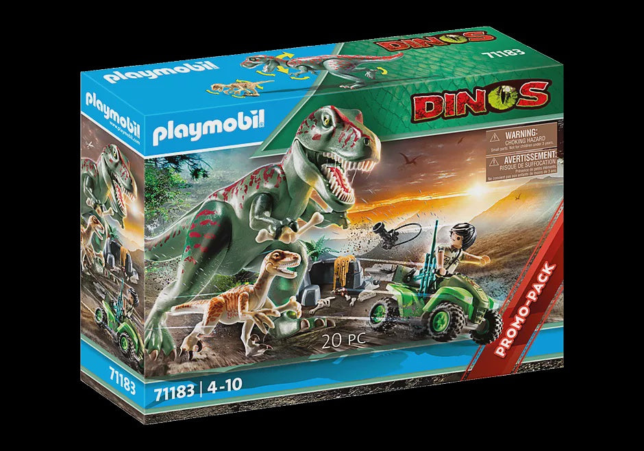Playmobil Dinos - T-Rex Attack with Quad: 71183