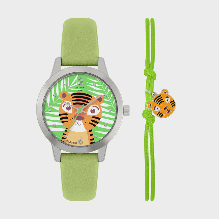 Children's Dial Watch And Bracelet - WWF Tiger