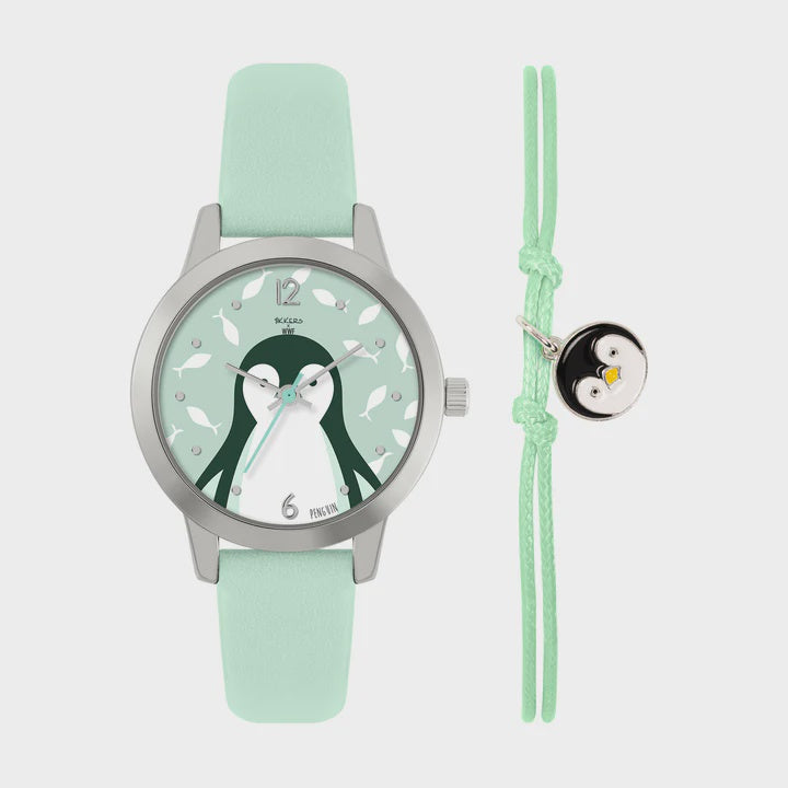 Children's Dial Watch And Bracelet - WWF Penguin