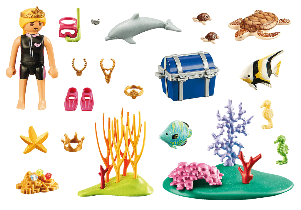 Playmobil City Life - Treasure Diver Gift Set: 70678