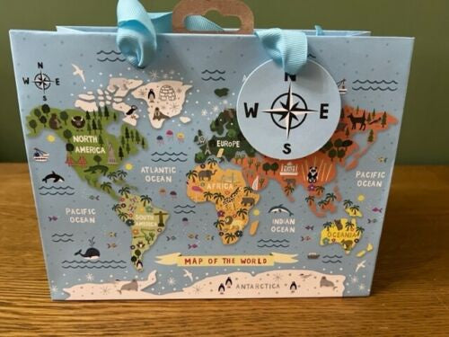 Gift bag - medium : Around the world