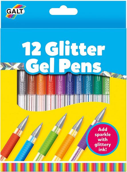 Glitter Gel Pens - set of 12