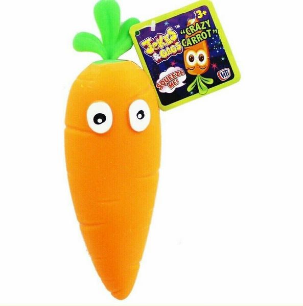 Crazy Carrot squishy toy