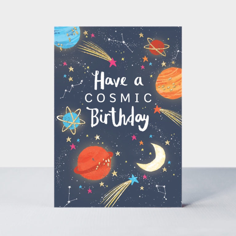 Birthday Card -  Cosmic Birthday