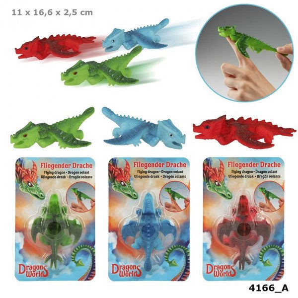 Dino World Flying Dragon rubber toy