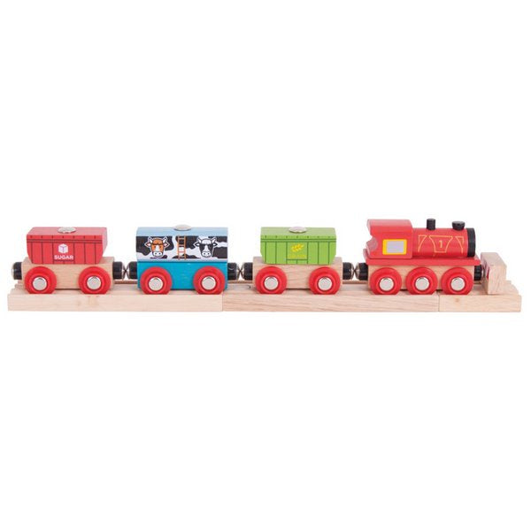 Big Jigs Wooden Trains - Cereal Train