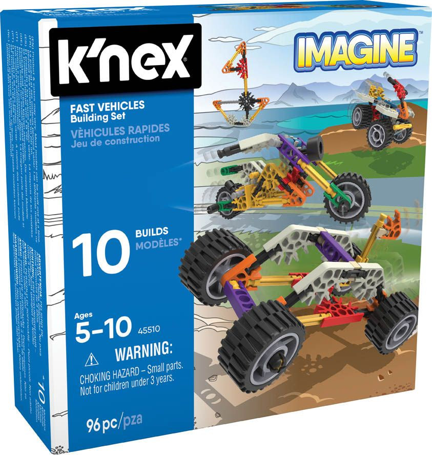 K'nex Imagine Fast Vehicles Set